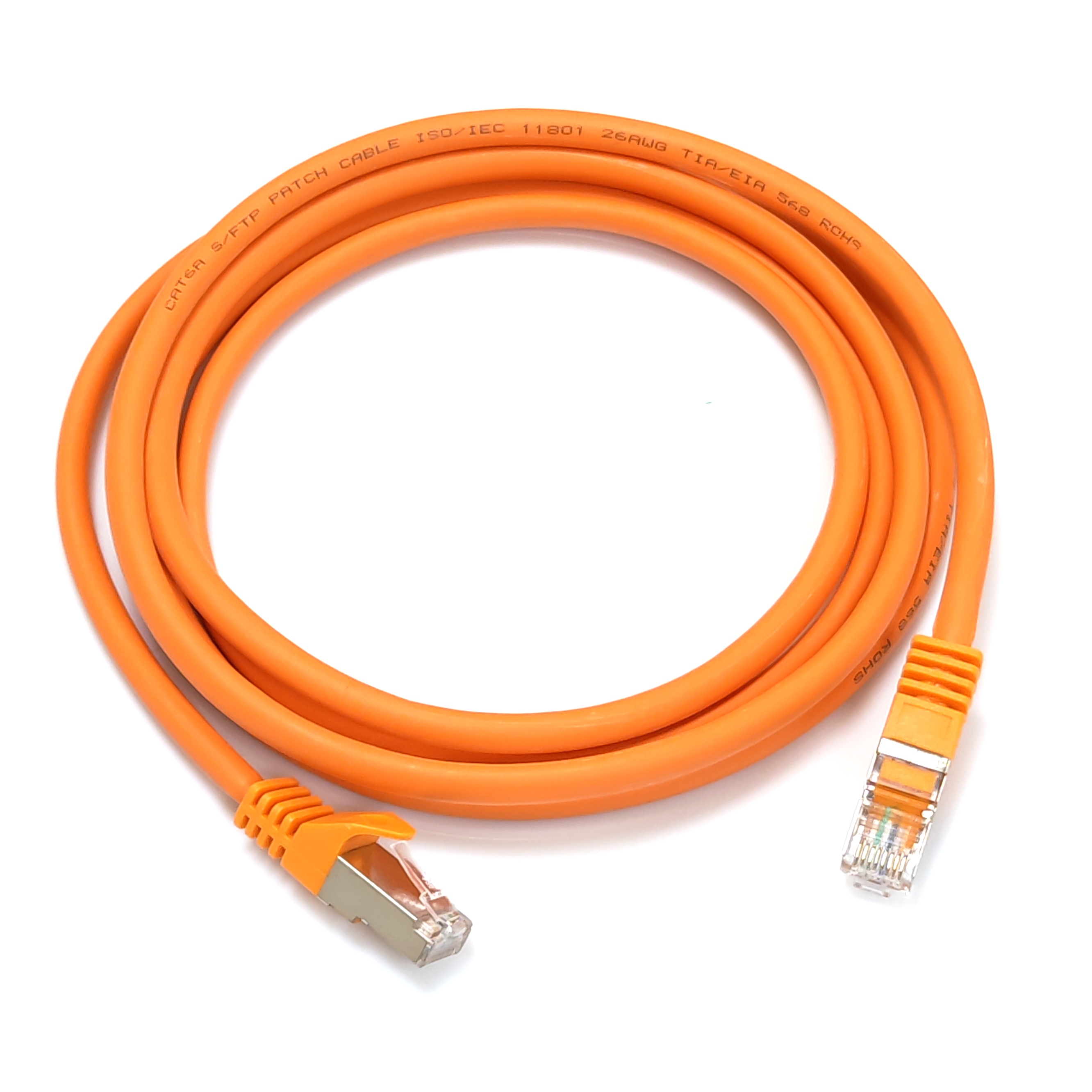 tttt様 Патч-корд S/FTP, 2 м, кат. 6А, оранжевый, LW - купить в Киеве